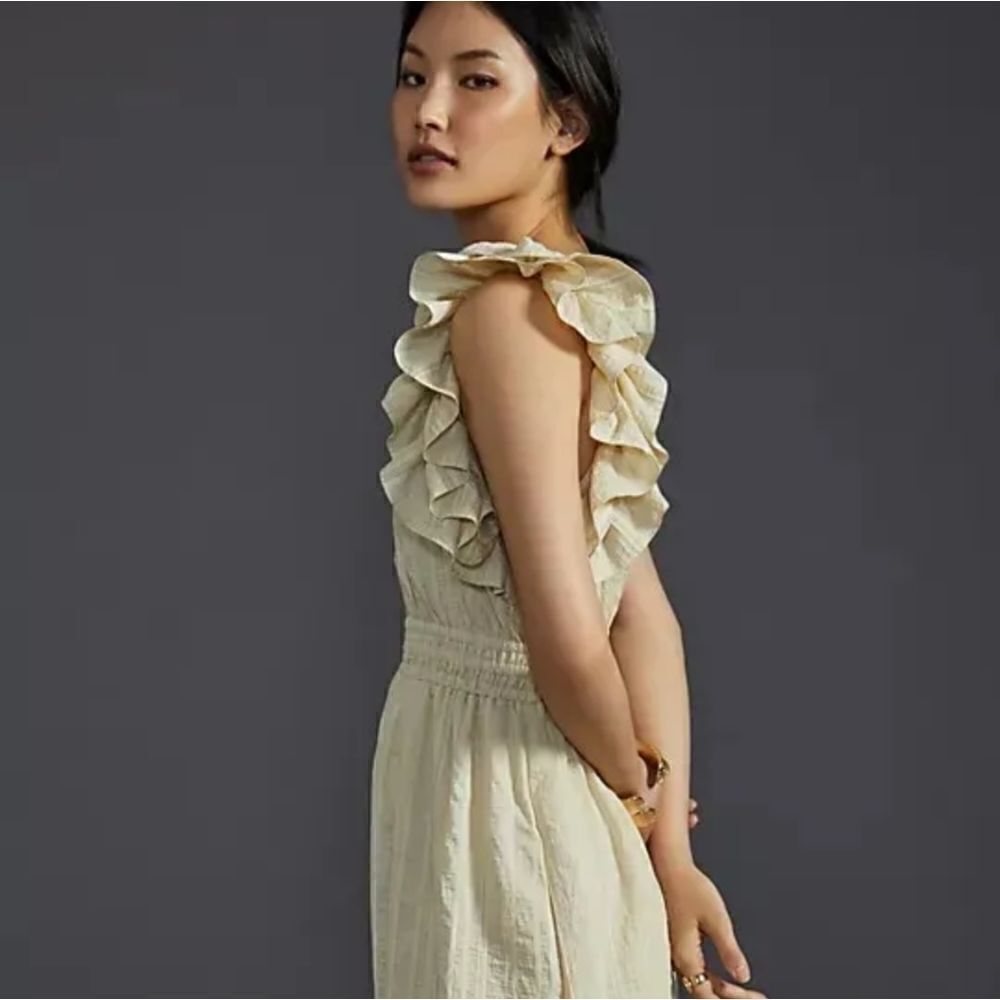 Mare Mare Ruffle Sleeve Dress